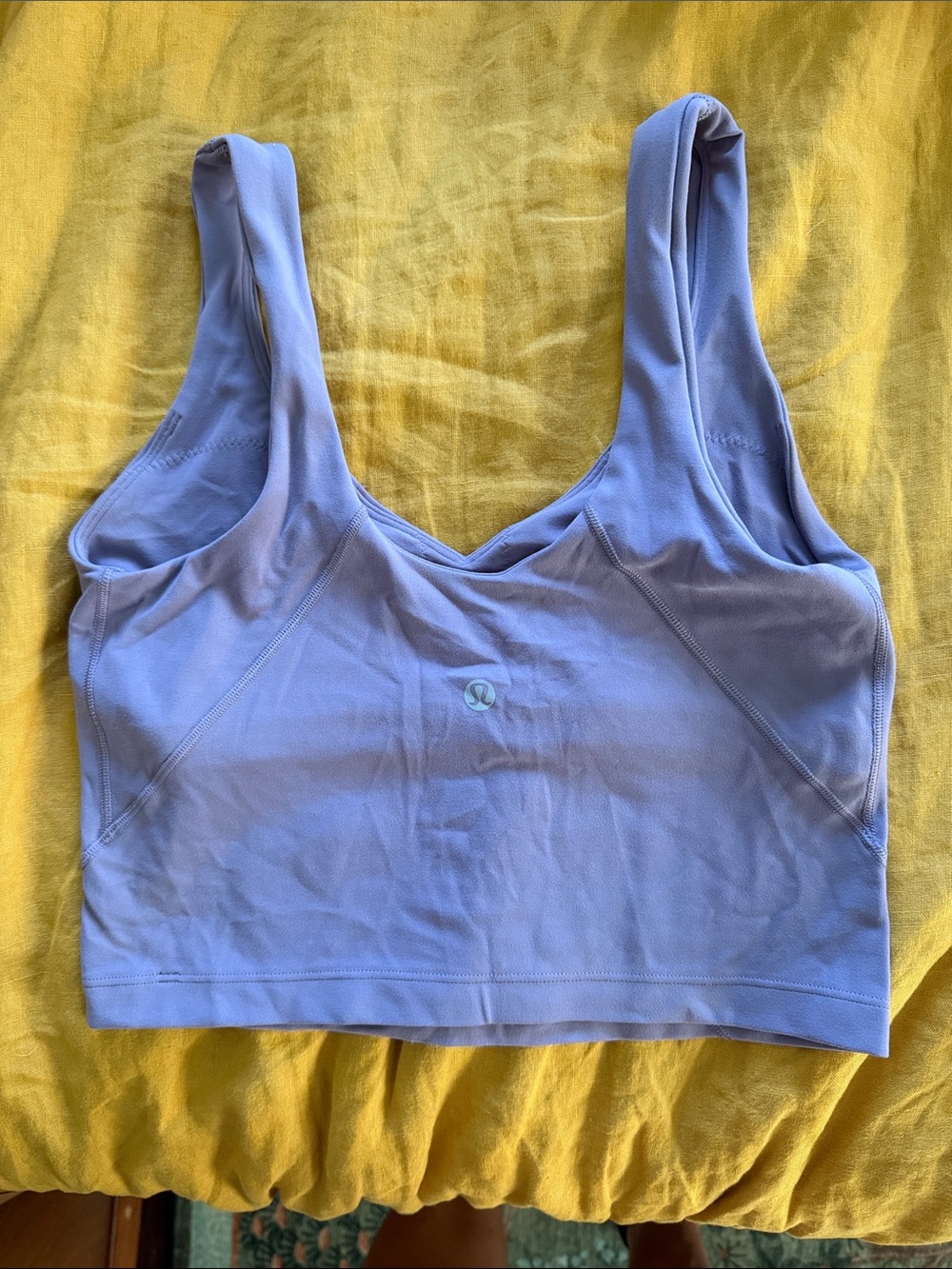 lululemon athletica Lavender Longline Scoop Sports Bra